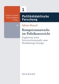 Cover: Kompetenzzuwachs im Politikunterricht - Waxmann
