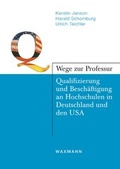 Cover: Wege zur Professur - Waxmann