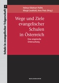 Cover: Wege und Ziele evangelischer Schulen in &Ouml;sterreich - Waxmann