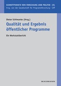 Cover: Qualit&auml;t und Ergebnis &ouml;ffentlicher Programme - Waxmann