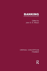 Enlarge image Cover: Banking - Routledge