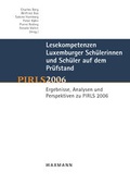 Cover: Lesekompetenzen Luxemburger Sch&uuml;lerinnen und Sch&uuml;ler auf dem Pr&uuml;fstand - Waxmann
