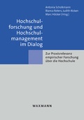 Cover: Hochschulforschung und Hochschulmanagement im Dialog - Waxmann