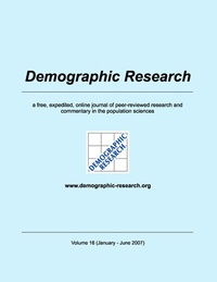 Enlarge image Cover: Demographic Research, Volume 16 - BoD - Books on Demand