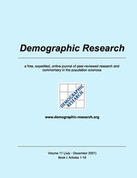 Enlarge image Cover: Demographic Research, Volume 17: Book I - BoD - Books on Demand