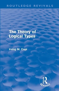 Enlarge image Cover: The Theory of Logical Types - Routledge