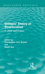 Cover: Giddens' Theory of Structuration - Routledge