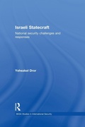 Cover: Israeli Statecraft - Routledge