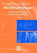 Cover: Windkraftanlagen - Vieweg+Teubner Verlag