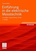 Cover: Einf&uuml;hrung in die elektrische Messtechnik - Vieweg+Teubner Verlag