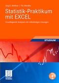 Cover: Statistik-Praktikum mit Excel - Vieweg+Teubner Verlag