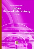 Cover: Lufsky Bauwerksabdichtung - Vieweg+Teubner Verlag