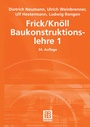 Bild: Frick/Knöll Baukonstruktionslehre 1 - Vieweg+Teubner Verlag
