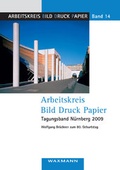 Cover: Arbeitskreis Bild Druck Papier Tagungsband N&uuml;rnberg 2009 - Waxmann