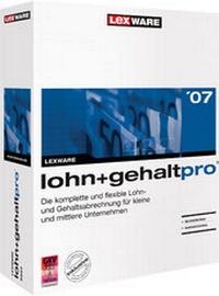 Abbildung von: Lexware Lohn + Gehalt pro 2007 - Haufe-Lexware