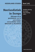 Cover: Neerlandistiek in Europa - Waxmann