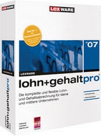 Abbildung von: Lexware lohn + gehalt pro 2007 - Haufe-Lexware