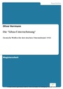Cover: Die 'Libau-Unternehmung' - diplom.de