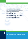 Cover: Empirische Fundierung in den Fachdidaktiken - Waxmann