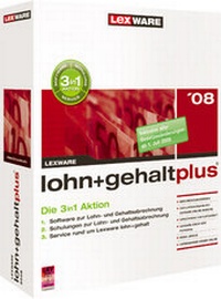 Abbildung von: Lexware lohn+gehalt plus Juli 2008 - Haufe-Lexware