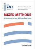 Cover: Mixed Methods in der empirischen Bildungsforschung - Waxmann