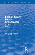 Cover: English Tragedy before Shakespeare - Routledge