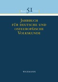 Cover: Jahrbuch f&uuml;r deutsche und osteurop&auml;ische Volkskunde - Waxmann