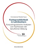 Cover: Fachsprachlichkeit in Lehrb&uuml;chern - Waxmann