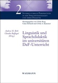 Cover: Linguistik und Sprachdidaktik im universit&auml;ren DaF-Unterricht - Waxmann