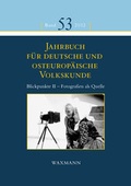 Cover: Jahrbuch f&uuml;r deutsche und osteurop&auml;ische Volkskunde - Waxmann
