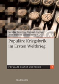 Cover: Popul&auml;re Kriegslyrik im Ersten Weltkrieg - Waxmann