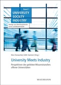 Cover: University Meets Industry - Waxmann