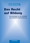 Cover: Das Recht auf Bildung - Waxmann
