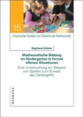 Cover: Mathematische Bildung im Kindergarten in formal offenen Situationen - Waxmann