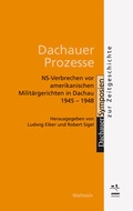 Cover: &raquo;Dachauer Prozesse&laquo; - Wallstein