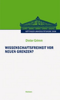 Abbildung von: Wissenschaftsfreiheit vor neuen Grenzen? - Wallstein