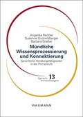 Cover: M&uuml;ndliche Wissensprozessierung und Konnektierung - Waxmann