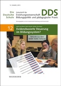 Cover: Evidenzbasierte Steuerung im Bildungssystem? - Waxmann