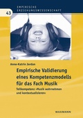 Cover: Empirische Validierung eines Kompetenzmodells f&uuml;r das Fach Musik - Waxmann