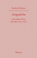 Cover: Zeitgedichte - Wallstein
