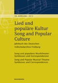 Cover: Lied und popul&auml;re Kultur - Song and Popular Culture 58 (2013) - Waxmann
