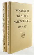 Cover: Briefwechsel mit Friedrich Gundolf - Wallstein