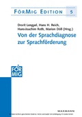 Cover: Von der Sprachdiagnose zur Sprachf&ouml;rderung - Waxmann Verlag GmbH