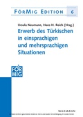 Cover: Erwerb des T&uuml;rkischen in einsprachigen und mehrsprachigen Situationen - Waxmann Verlag GmbH