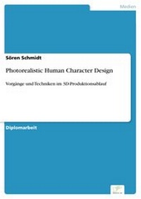 Enlarge image Cover: Photorealistic Human Character Design - diplom.de