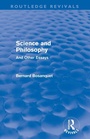 Cover: Science and Philosophy (Routledge Revivals) - Routledge