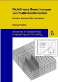 Cover: Nichtlineare Berechnungen von Plattenfundamenten - Nonlinear Analysis of Mat Foundations - Logos Berlin