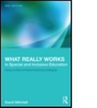 Enlarge image Cover: What Really Works in Special and Inclusive Education - Routledge