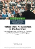 Cover: Professionelle Kompetenzen im Studienverlauf - Waxmann Verlag GmbH
