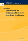 Abbildung von: Lernumwelten von Kindergartenkindern mit besonderen Begabungen - Waxmann Verlag GmbH